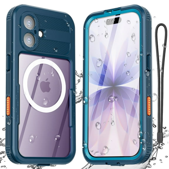 AICase Waterproof Case For iPhone 17 Pro Max iPhone 17 Air iPhone 17 Pro iPhone 17 Shockproof Full Screen Cover Built-in Lens & Screen Protector Full Heavy Duty Protection Shockproof Dustproof