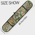thumbnail image 3 of Yayeee Double Oven Mitt Kitchen Heat Resistant Baking 35" x7" Quilted Glove, Beige Floral Garden, 3 of 6