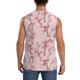 thumbnail image 4 of Balery Orchids Flowers Camisetas sin mangas para hombre, absorbe la humedad y protege contra el mal olor.-XX-Large, 4 of 7