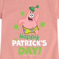 thumbnail image 3 of SpongeBob SquarePants - Happy St. Patricks Day - Girls Fitted Short Sleeve Tee, 3 of 6