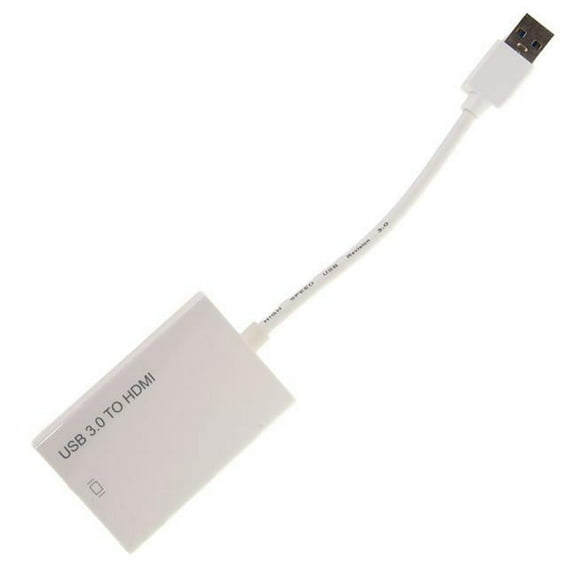 CableWholesale 41V3-30110 USB 2.0 & 3.0 to HDMI Adapter with Audio, Add Extra Monitor to Computer & Laptop