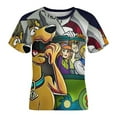 thumbnail image 4 of Scooby Doo Kid's T-Shirt Short Sleeve T-Shirt Tops Summer Tee Shirt for Boys Girls 150CM, 4 of 8