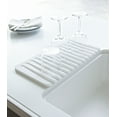 thumbnail image 2 of Yamazaki Home Dish Drainer Tray, White, Silicone, No Assembly, 2 of 3