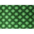 thumbnail image 1 of Ahgly Company Indoor Rectangle Oriental Emerald Green Industrial Area Rugs, 2' x 5', 1 of 4