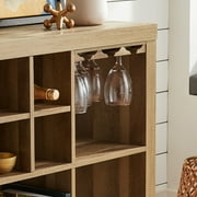 Better Homes & Gardens Cube Storage Wine Glass Rack, Weathered