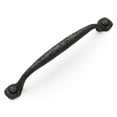 thumbnail image 3 of Hickory Hardware P2997-RI 160 mm Center to Center Refined Rustic Collection Pull, Rustic Iron, 3 of 7