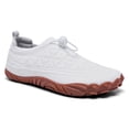 thumbnail image 6 of Men’s & Women’s Barefoot Shoes Knit Sneakers Lightweight Slip On Walking Shoes Breathable Athletic Casual Shoes Elastic Drawstring for Travel Gym Daily Wear, 6 of 12