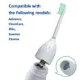 thumbnail image 5 of Replacement Brush Heads Compatible with E-Series HX7022 HX7001 Essence Xtreme Elite Advance and CleanCare Screw-On Toothbrush Handles (Pack Of 4), 5 of 5