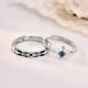 thumbnail image 2 of BEMS-Anillo de pareja Anillos de matrimonio de princesa caballero para parejas, 2 of 4