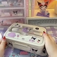 thumbnail image 4 of Sanrio Lunch Box Anime My Melody Cinnamoroll Eco-friendly Bento Box Kawaii Student Tableware Food Storage Container Portable, 4 of 6