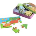 thumbnail image 3 of Rompecabezas de madera, juguete educativo de aprendizaje para niños con caja de hierro WD.WDQZL Hogar, 3 of 5