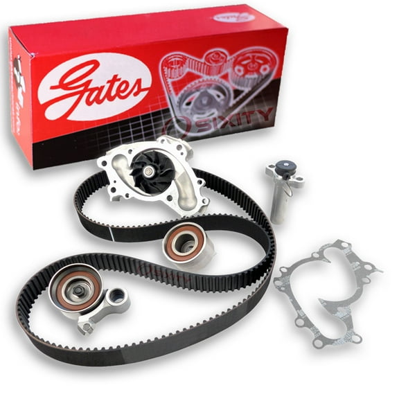 Gates PowerGrip Timing Belt Kit w Water Pump compatible with Toyota Solara 3.0L V6 1999-2003