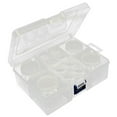 thumbnail image 4 of Lipstore Organisateur de Perles Transparent Vide Rectangulaire Conteneurs de Rangement Anti-Poussière avec Couvercles 4 Citrouilles 8 Ronds, 4 of 8