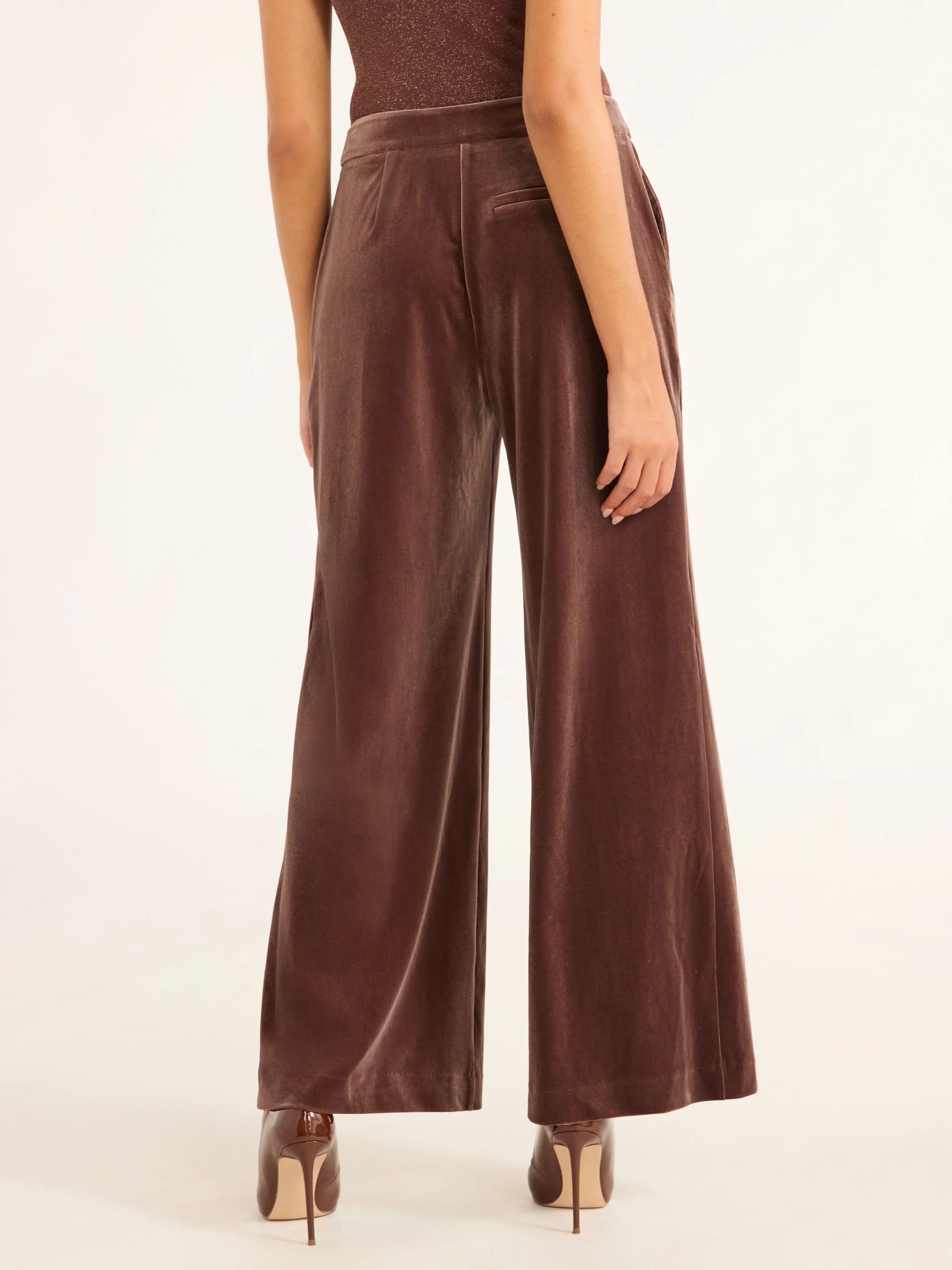 Sofia Women's Velvet Trouser
