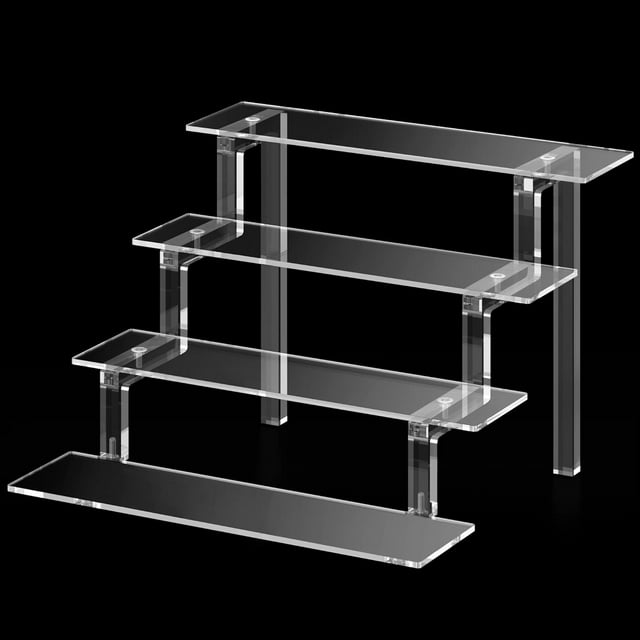 Perfume Organizer Display Stand Acrylic Cupcake Shelf ed Acrylic Risers for Display Cologne Organizer Holder Clear Plastic Display Riser Shelf for Collectibles Toys Cosmetics K