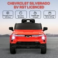 thumbnail image 4 of Qaba Voiture RC pour Enfants sous Licence CHEVROLET, Jouet à Chevaucher 12 V pour Tout-Petits, Cadeau pour Garçons et Filles, Rouge, 4 of 10