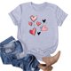 thumbnail image 4 of Haivin Womens T Shirts Short Sleeve Tops Casual Blouses Spring Summer Outfits Flowy Front Scooped Neck, 4 of 5