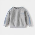 thumbnail image 5 of Gibobby Toddler Kids Boy Clothes 12 Month 2T 3T 4T 5T 6T Kids Boys Autumn Winter Cute Print Long Sleeve Stretch Top and Pants Set Outfits Boys 2 Pcs Warm Outfit Set School Casual(5-6 Years,Grey), 5 of 8