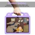 thumbnail image 2 of Kids Case Compatible with Lenovo Tab M10 TB-X505F/TB-X605F (10.1 inch),Cute Kids Kawaii Cover 3D Cartoon Handle & Stand Soft Silicone Shockproof Case,Lightpurple, 2 of 8