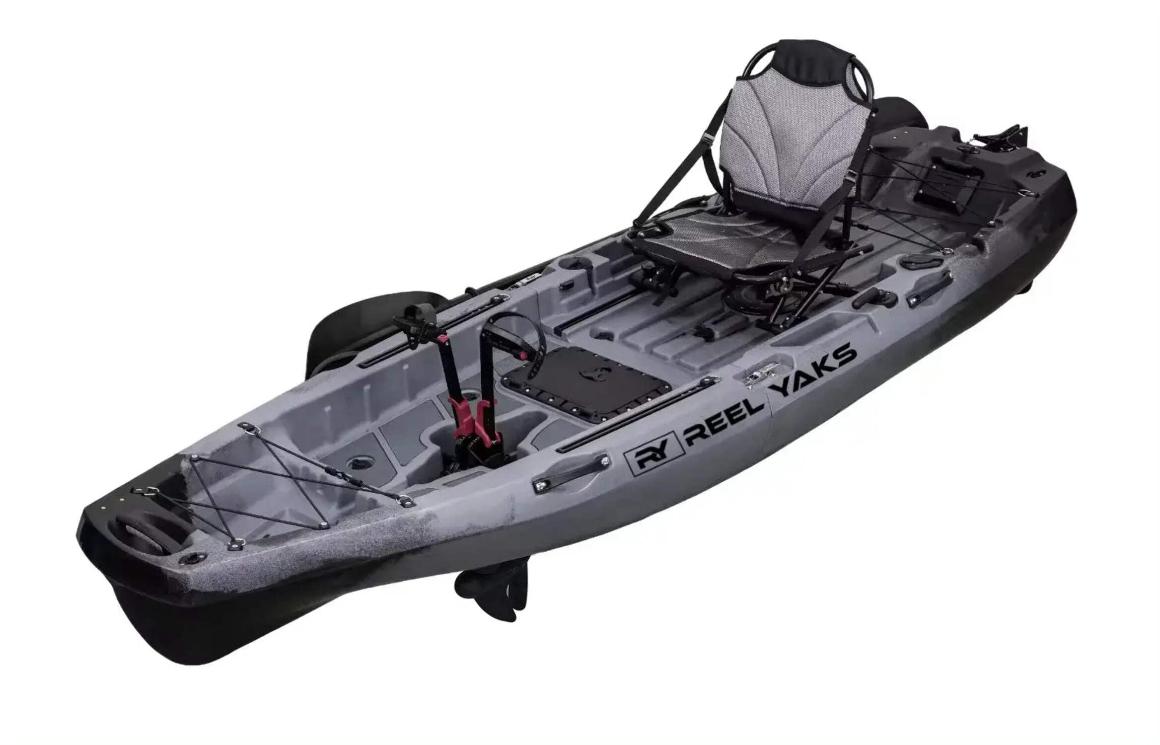 10ft Radar Modular Propeller Drive Pedal Fishing Kayak | 430lbs Capacity | 2 Piece