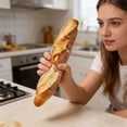 thumbnail image 5 of EGNMCR Home Decor, Room Decor, Wall Decor Simulation Bread Model Fake Shooting Prop Uncompressed Squeezable Slow Window Display Food Decoration Bread Squeeze Toy, 5 of 5
