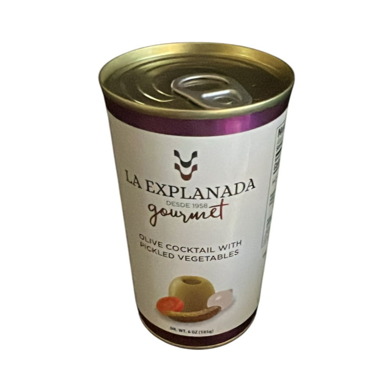 La Explanada Gourmet Flavored Olives Olive Cocktail and Pickles