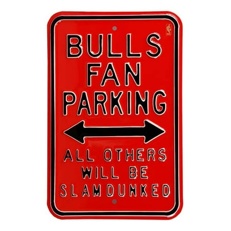 - Bulls Slam Dunked Parking Sign