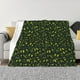 thumbnail image 1 of Fotbe Green Branch Olive Manta de Franela con Estampado, Manta Ultrasuave para Cama, Sofá, Auto, Hipoalergénica y Antibolitas-50"x40", 1 of 6