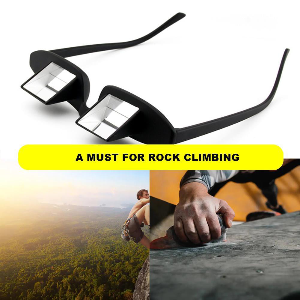 Light Weight High Transparent Belay Glasses for Climbing with Hard Case Strap 