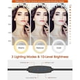 thumbnail image 3 of Studio Fill-Light for Multi-device Compatibility, LED Ring Light with Adjustable Height & 360°Rotation, Evenly Diffused Lighting, Universal Gooseneck Phone Holder for Multiscene, 3 of 3