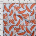 thumbnail image 3 of oneOone Velvet Red Fabric Asian Kawaii Craft Projects Decor Fabric Printed By The Yard 58 Inch Wide, 3 of 4
