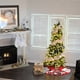 thumbnail image 4 of Decoraciones navideñas, adornos navideños, regalos de Navidad, falda para árbol de Navidad de 90 cm estampada, decoración navideña para el hogar., 4 of 5