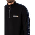 thumbnail image 4 of Ellesse Chimenco 1/2 Zip Track Jacket, Black, 4 of 5