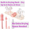 thumbnail image 4 of Kit de limpieza para biberones para bebé Northway OneStore 7 en 1 rosa, 4 of 4