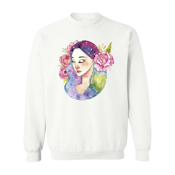 A Supernatural Girl  Sweatshirt Women -Image by Shutterstock, Female Medium
