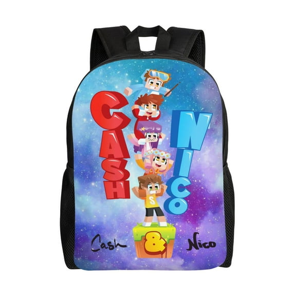 Cash&Nico Backpack Laptop Backpack for Teen Women men 16.1 Inch Casual Daypack