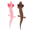 thumbnail image 1 of Miangastore 2Pcs Desk Salamander Ornament Compact Size Pink Plastic For Balcony And Garden, 1 of 8