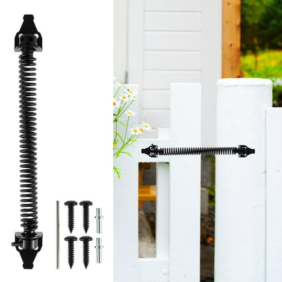 Gate Spring Closer 8inch Gate Self Closing Spring Metal Fence Gate Spring Closure Rust-Proof for Wooden Gate