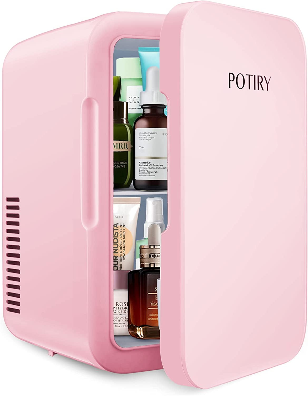 Mini Fridge, 6 Liter AC/DC Portable Thermoelectric Cooler and Warmer