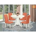 thumbnail image 4 of East West Furniture Dining Room Set Linen White, SHEN5-LWH-78, 4 of 4