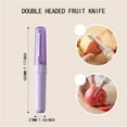 thumbnail image 2 of Kitchen Peeler, Ongmies Multi Functional Tool for Cutting Peeling Slicing and Chopping Fruits Vegetables and Meat, Peeler, Knife*1, 2 of 4