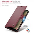thumbnail image 4 of CaseMe Funda de Cuero para Samsung Galaxy A12 5G con Bloqueo RFID, para Samsung Galaxy A12 Funda para Mujer y Hombres Tarjetero con Cierre Magnético Funda Tipo Folio para Samsung Galaxy A12 5G, 4 of 11
