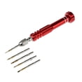 thumbnail image 2 of Tournevis Torx de Précision 5 en 1 Rouge Ensemble Mixte de Réparation de Montre Téléphone Outil de Réparation de Montre, 2 of 5