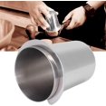 thumbnail image 1 of Taza dosificadora de café de 51 mm, taza dosificadora de acero inoxidable, taza dosificadora con mango para máquina de café, herramientas para máquinas de café, se adapta a portafiltros de 51 mm, 1 of 5