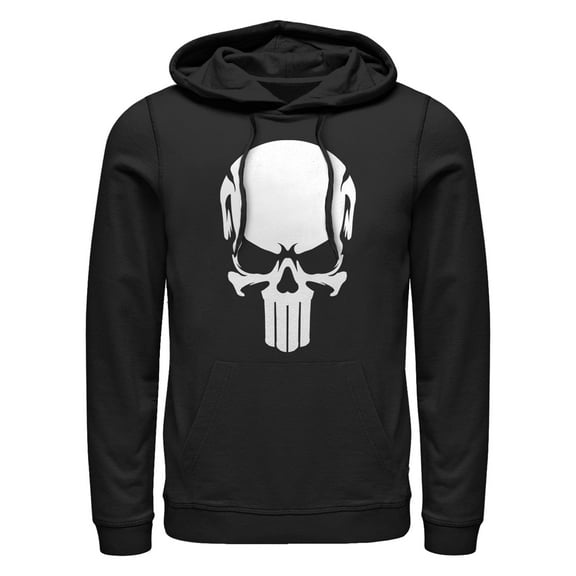 Men's Marvel Large Classic Punisher Skull Pull Over Hoodie