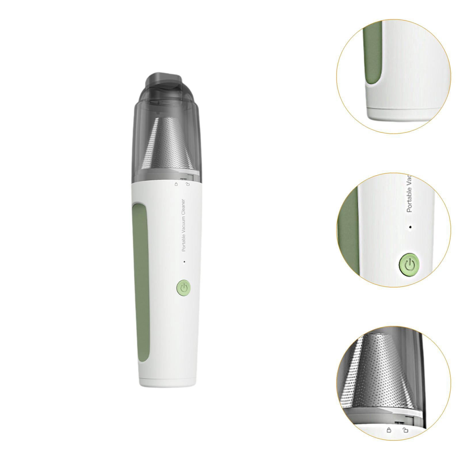 Baoblaze Car Vacuum Cleaner Cordless Handheld Vacuum for Home Car Detailing Hair White