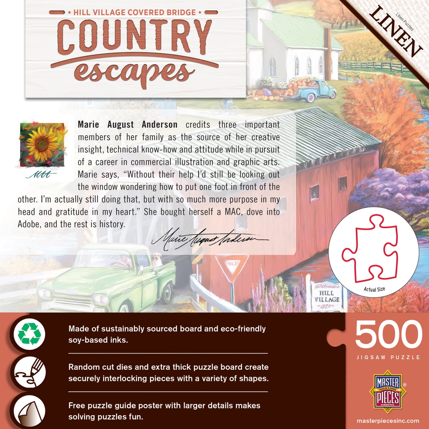 MasterPieces Country Escapes - Timeless Summer 500 Piece