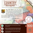 thumbnail image 4 of MasterPieces 500 Piece Puzzle - Hill Village Covered Bridge - 15"x21", 4 of 6