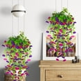 thumbnail image 2 of YOLETO 4 Pack Morning Glory Artificial Flowers for Outdoor Porch, Garden, Balcony & Wedding Decor, 2 of 8