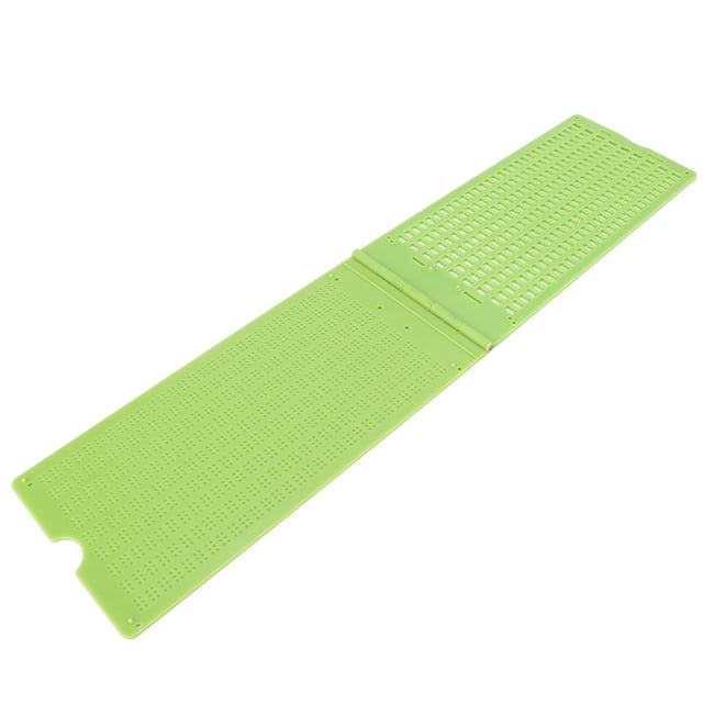Pizarra de escritura Braille, portátil, de plástico, 9 líneas, herramienta de escritura Braille de plástico, rendimiento comprobado